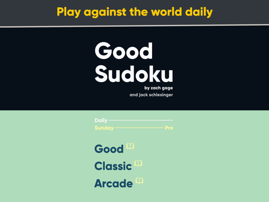 Good Sudoku by Zach Gage iPad app afbeelding 6