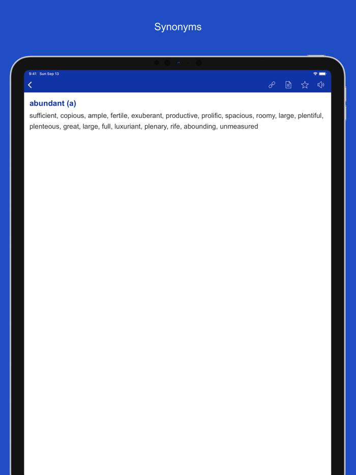 English Synonym Flashcards