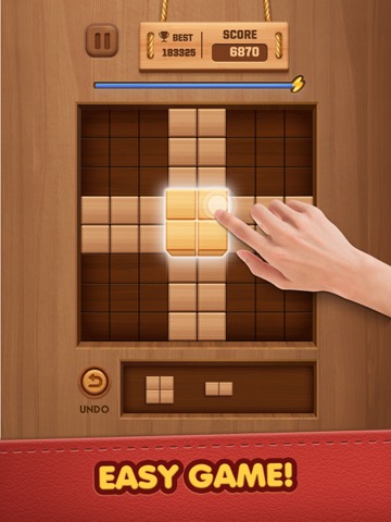 Wood Block Puzzleのおすすめ画像4