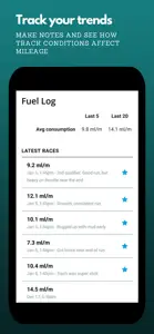 RC Fuel Mileage Calculator screenshot #3 for iPhone