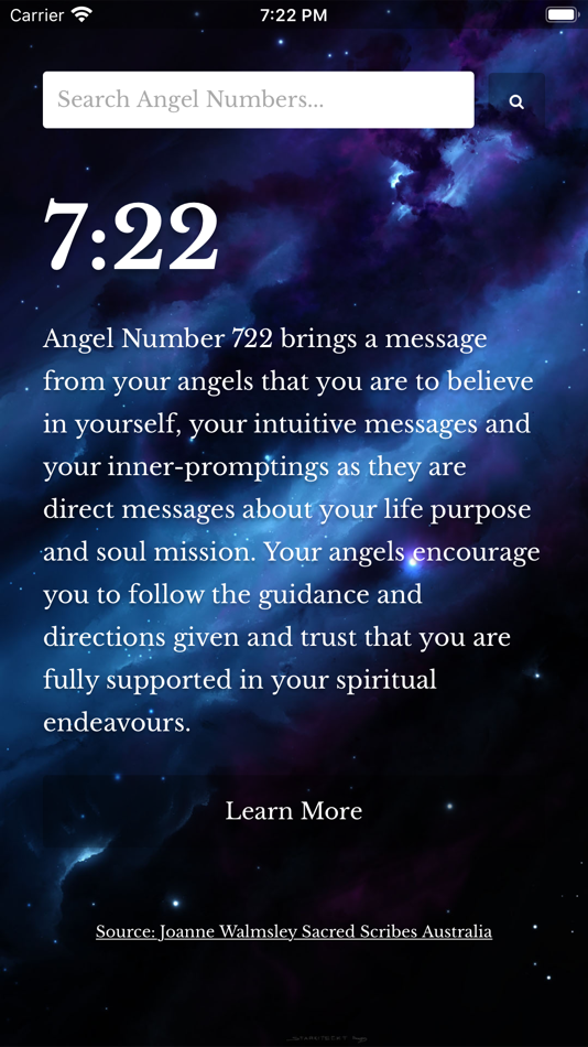 #7. Angel Numbers Numerology (iOS) By: Pro Media Now Inc