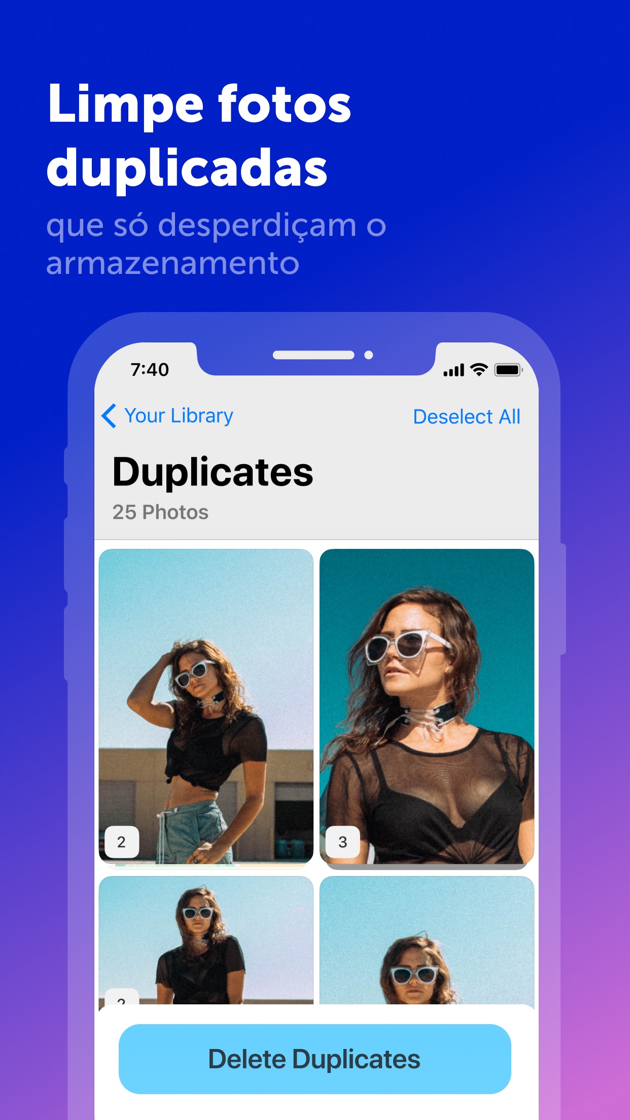 Screenshot do app Gemini - Libere Espaço
