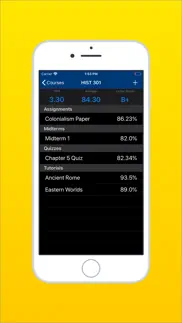 gradey - grade tracker iphone images 3