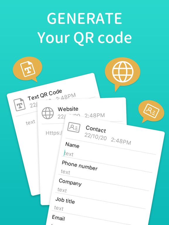 QR Code Reader-Barcode Scan iPad screenshot 4 - Utilities app