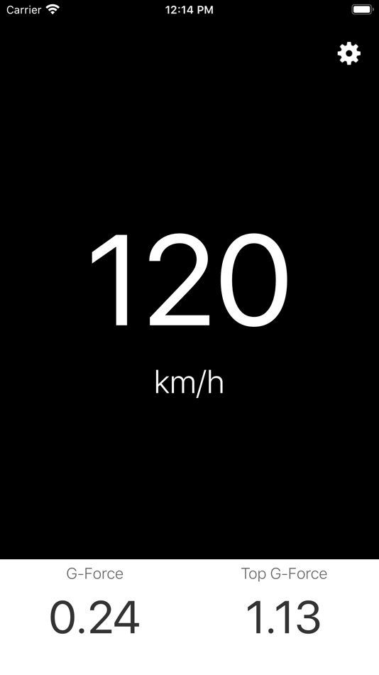 #3. Speedometer and G-Force (iOS) 由: Alexander Ross