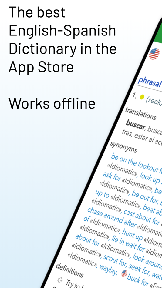 English Spanish Dictionary G. - 8.8.0 - (iOS)