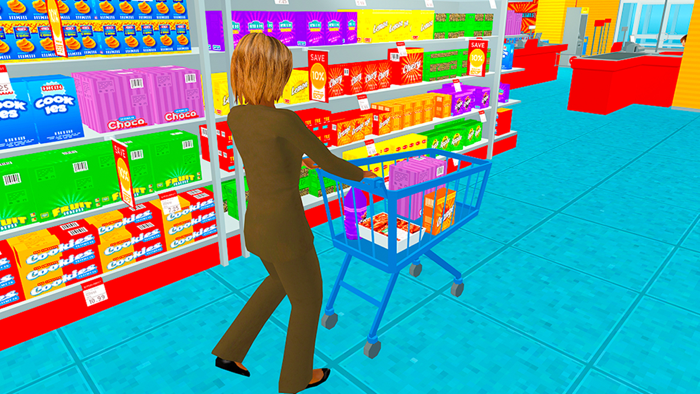 landlord mom supermarket game