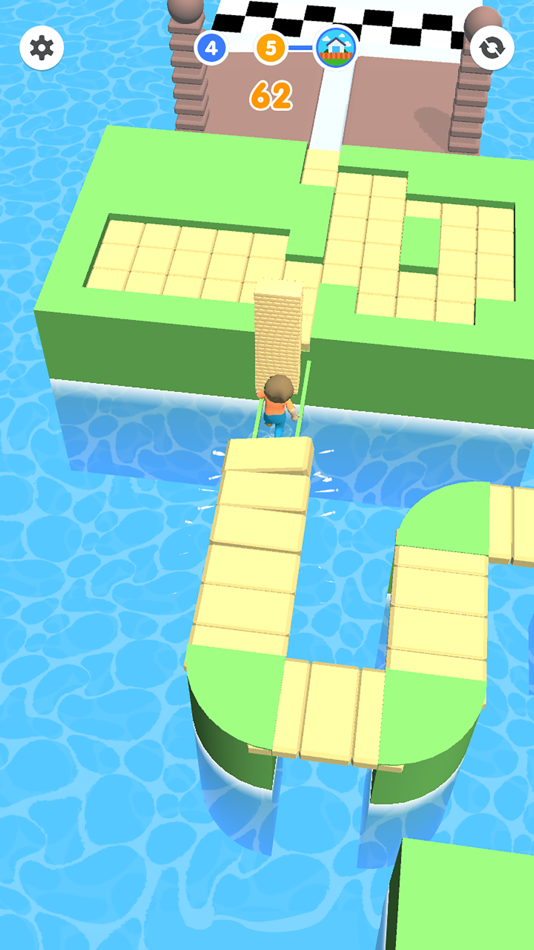 #6. Stack Maze!!! (iOS) Podle: JY Games