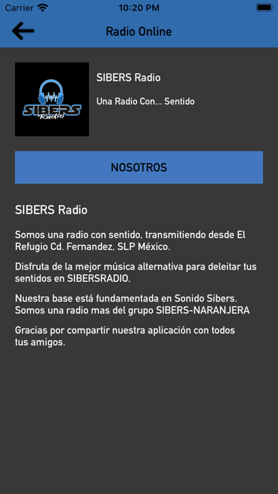 Screenshot #2 pour SIBERS Radio