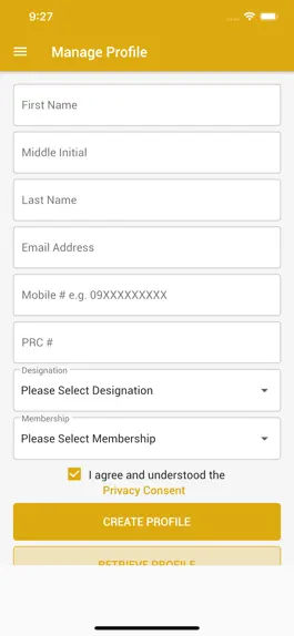 Game screenshot PUA Events App hack