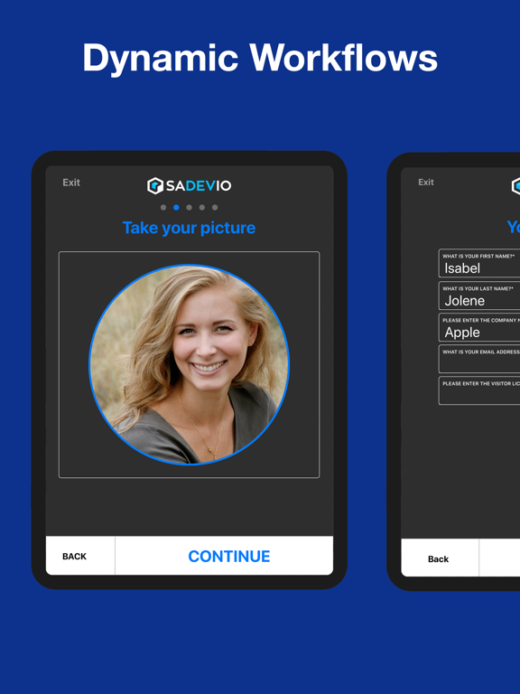 Screenshot #6 pour Sadevio Visitor Management