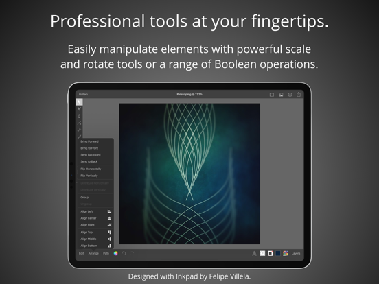 Inkpad - Graphic Design iPad app afbeelding 3