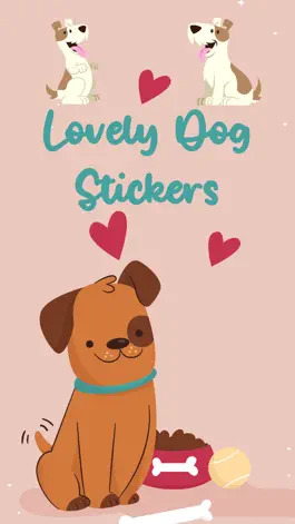 Game screenshot Lovely Dog Stickers Pack mod apk
