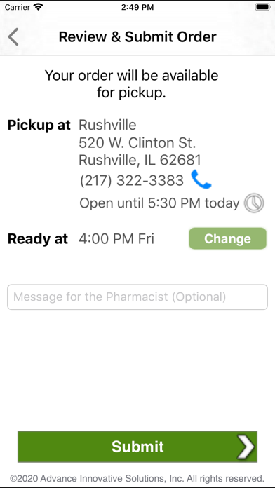 County Market Pharmacy Screenshot