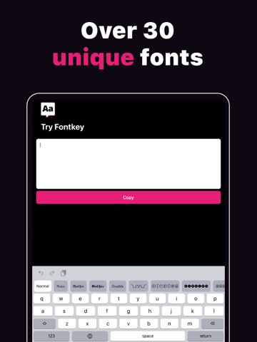 Fontkey - Fonts Keyboard Emojiのおすすめ画像2