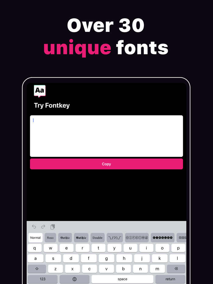 Fontkey - Fonts Keyboard Emoji