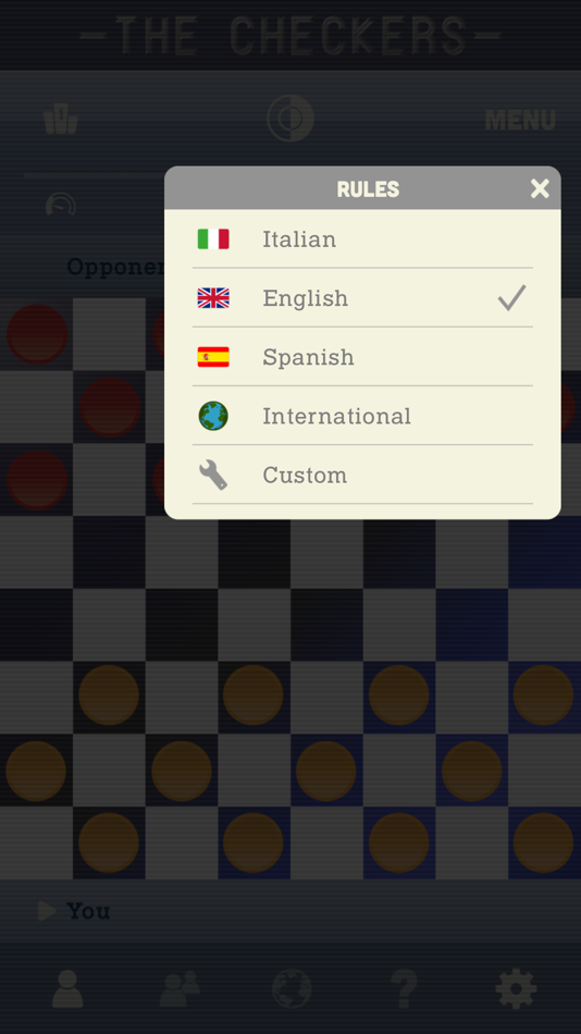 #9. The Checkers - Classic Game (iOS) 由: OutOfTheBit Ltd