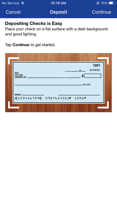 EagleBank Mobile Screenshot
