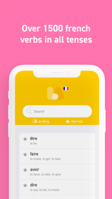 French Verb Conjugator App screenshot