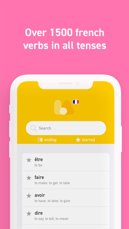 French Verb Conjugator App