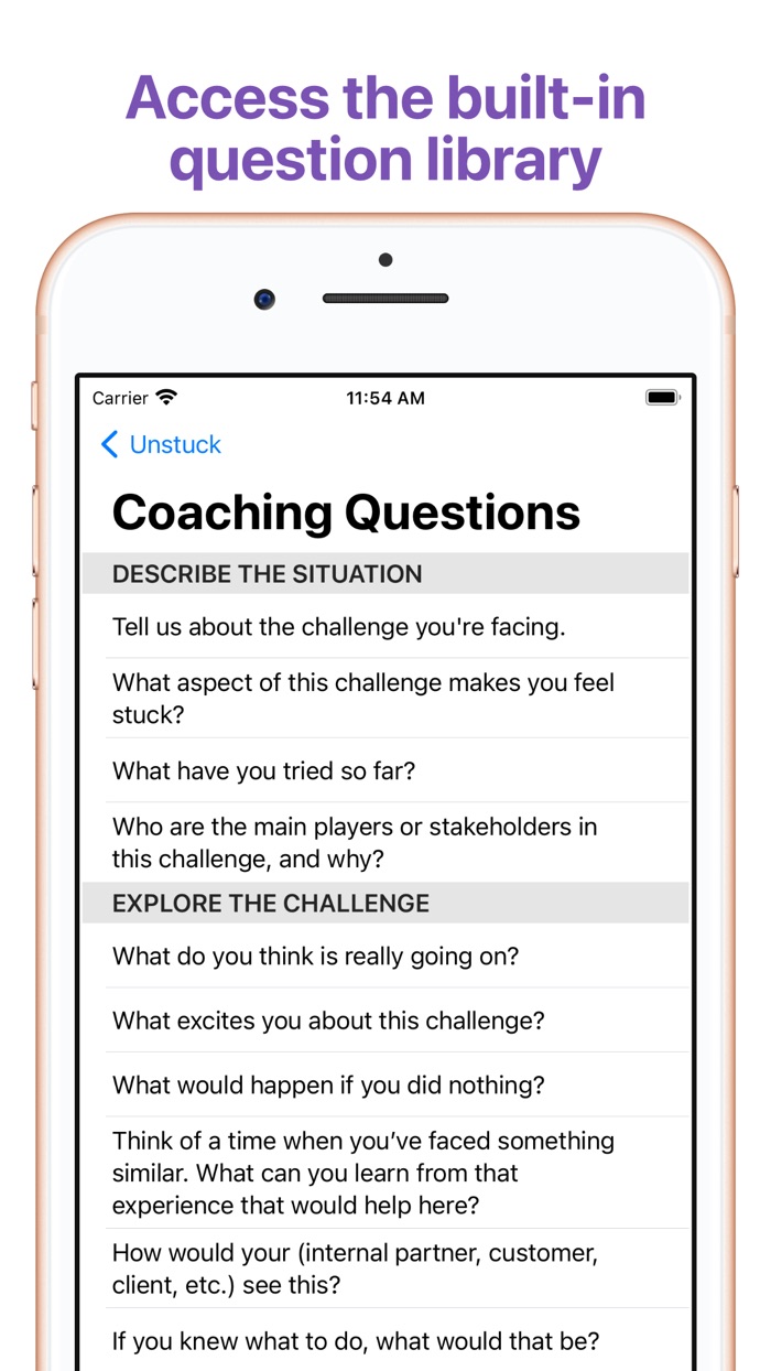 Unstuck - Coaching for Growth
