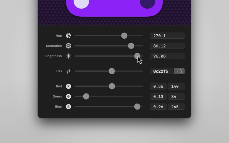 How to cancel & delete color ui 4