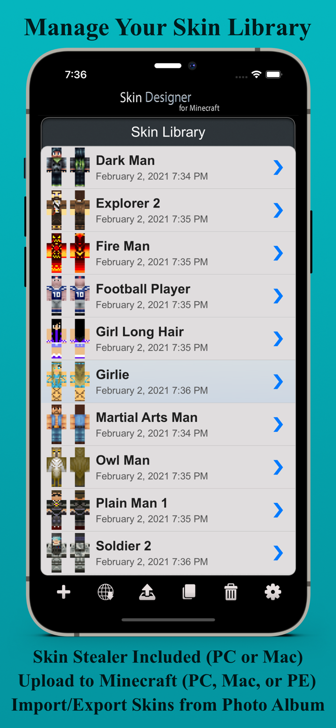 Skin Designer for Minecraft