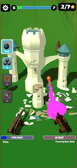 Game screenshot Cannon Castles hack