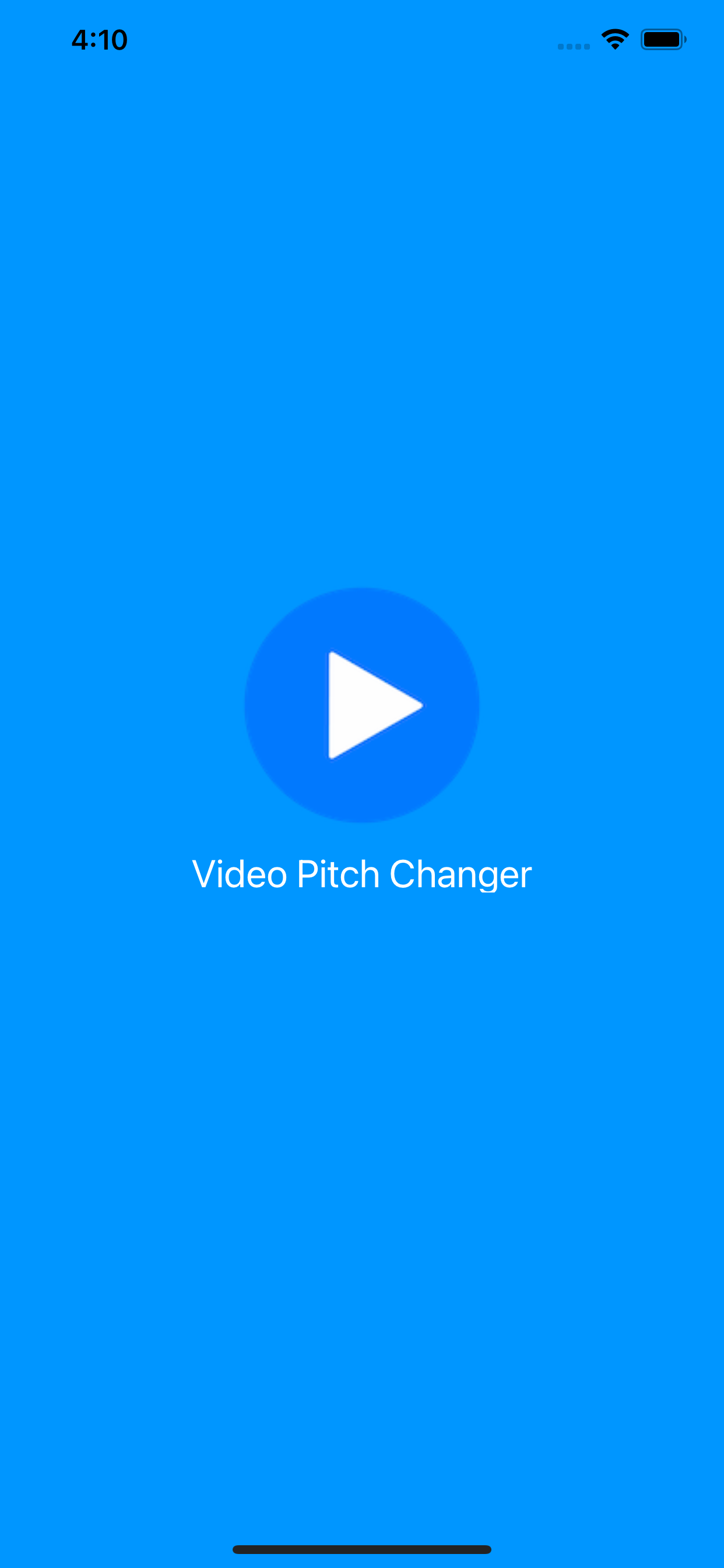 Video Pitch Changer