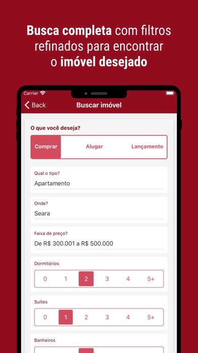 Imobiliária Schneider Screenshot