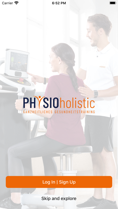 PHYSIOholistic Screenshot