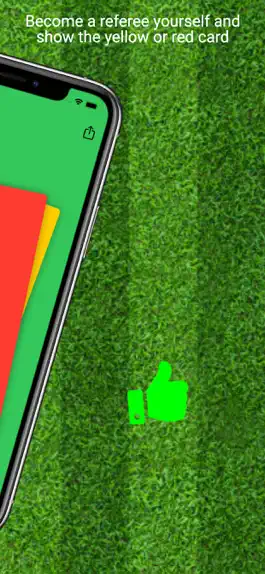 Game screenshot Red Card App - TV Room Referee apk