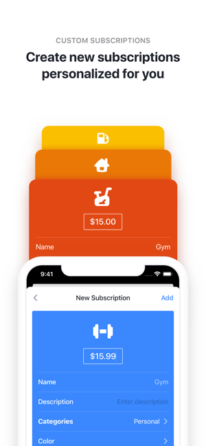 ‎Bobby - Track subscriptions Screenshot