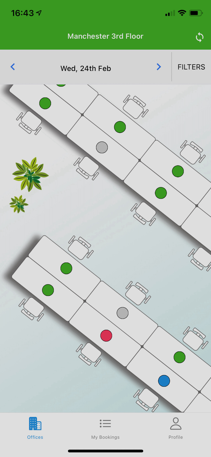 Clearooms Desk Booking