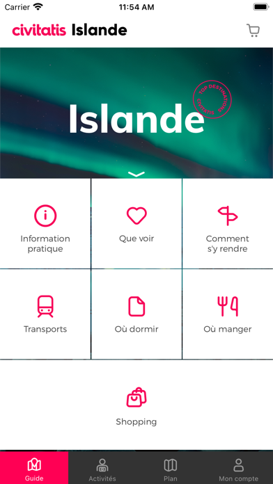 Screenshot #2 pour Guide d'Islande de Civitatis