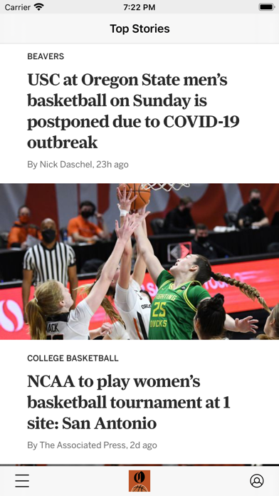 Beavers Basketball News Screenshot