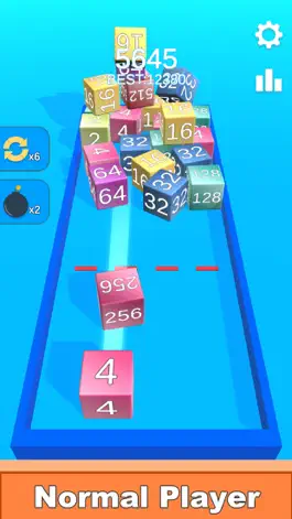 Game screenshot Merge2048 - shooting block 3D apk