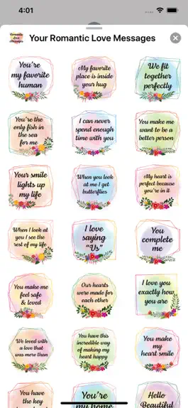 Game screenshot Your Romantic Love Messages hack