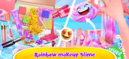 Game screenshot Glitter Rainbow Makeup Slime hack