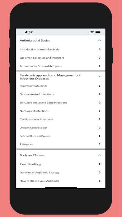 AIIMS Antibiotic Policy Screenshot