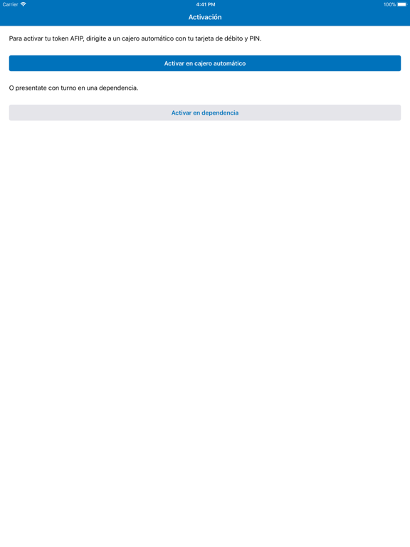Screenshot #6 pour Token AFIP