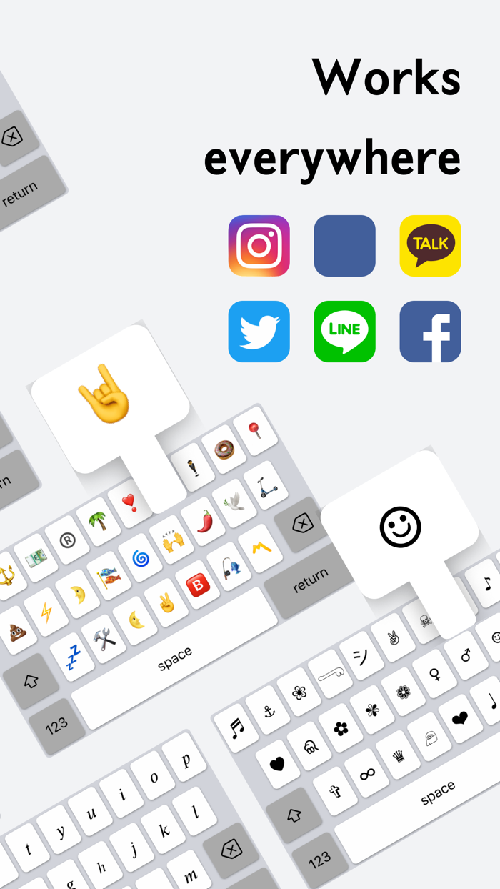 FontsX - Cool Symbols Keyboard