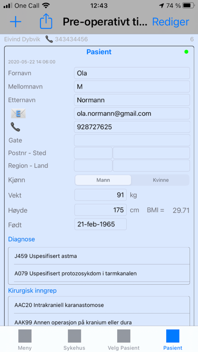 Screenshot #3 pour ESS Elektronisk Sykehus System