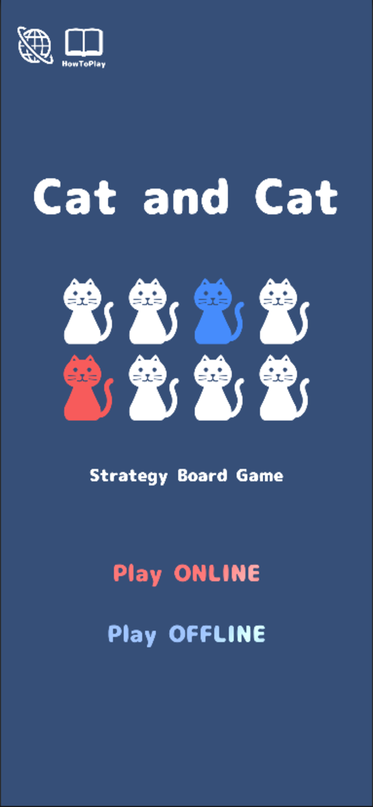 Cat and Cat-ONLINE Board Game-
