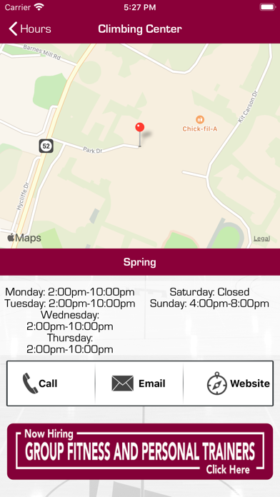 EKU Campus Rec Screenshot