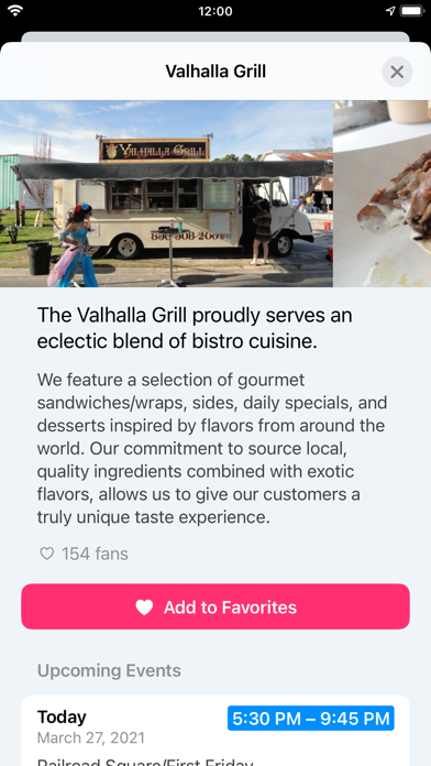 Street Food Tallahassee Screenshot