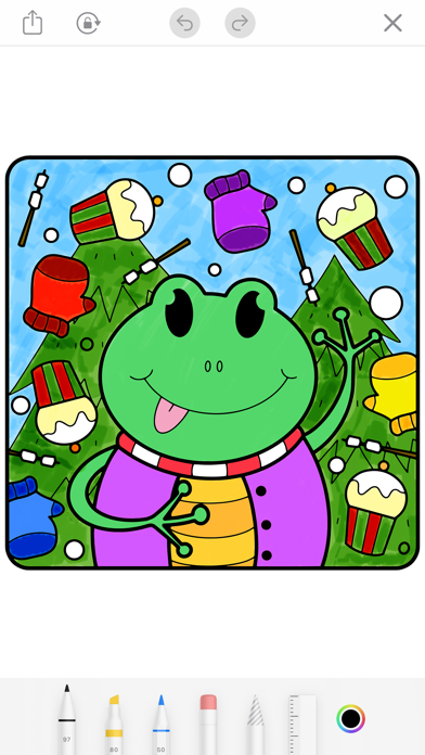 Coloring Christmas Book Screenshot