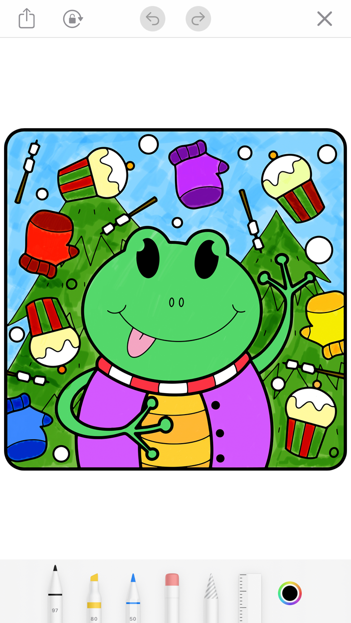 Coloring Christmas Book