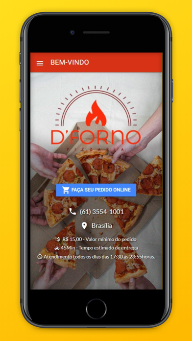 Screenshot #1 pour Pizzaria D'Forno