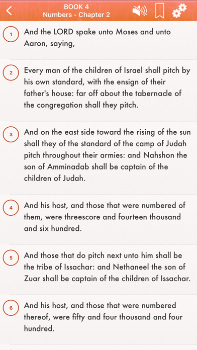 English Bible Audio King James Screenshot